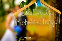 Cabide em madeira duplo
