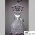 Mini cabide personalizado para lembrancinha